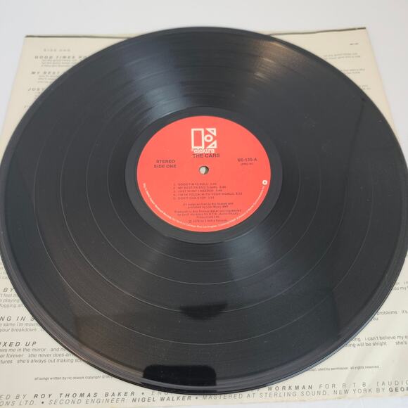 The Cars Lot Of 2 Vinyl Albums Panorama 1980 Self Titled 1978 Pre-Owned - Picture 5 of 15